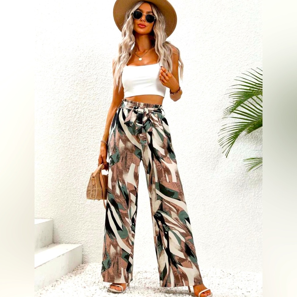 Summer flare pants